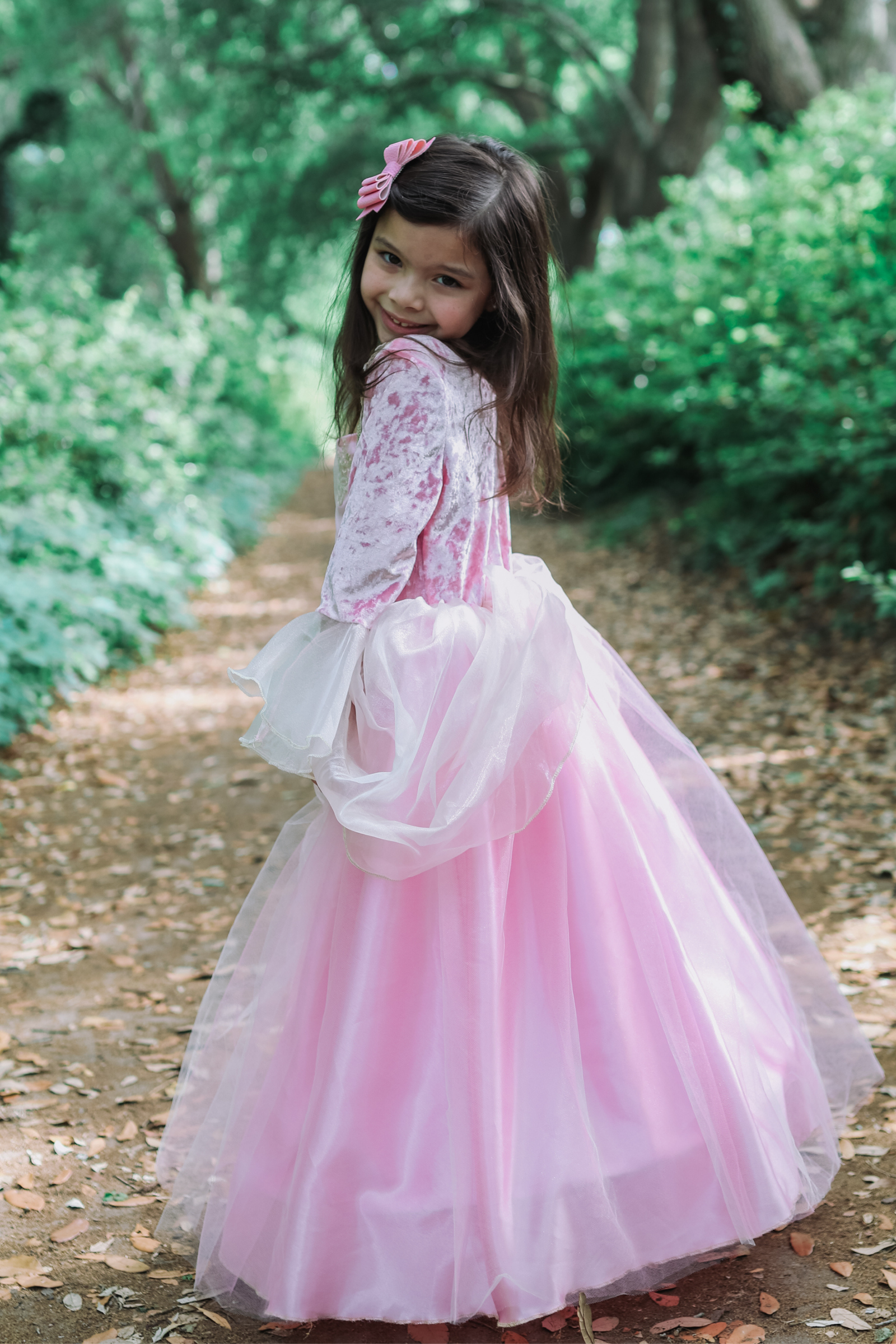Rose Princess Dress - Pink Blush