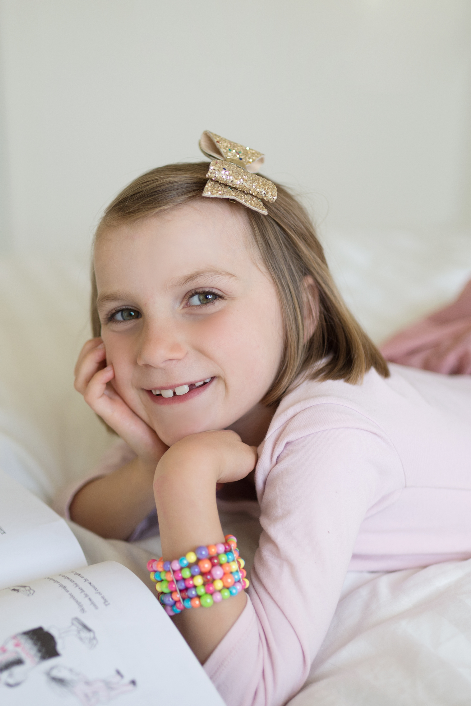 Little bow hair clips deals