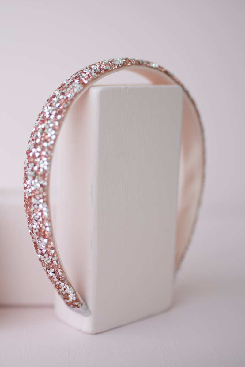 Boutique Gummy Glitter Headband, Assorted
