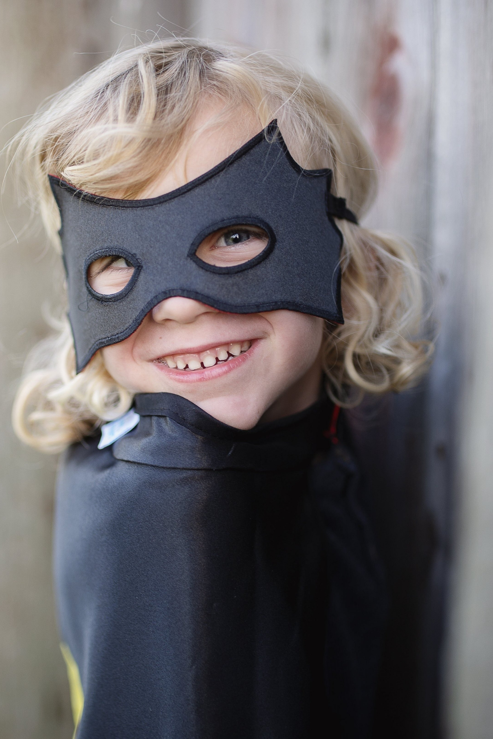 Reversible Spider Bat Cape and Mask