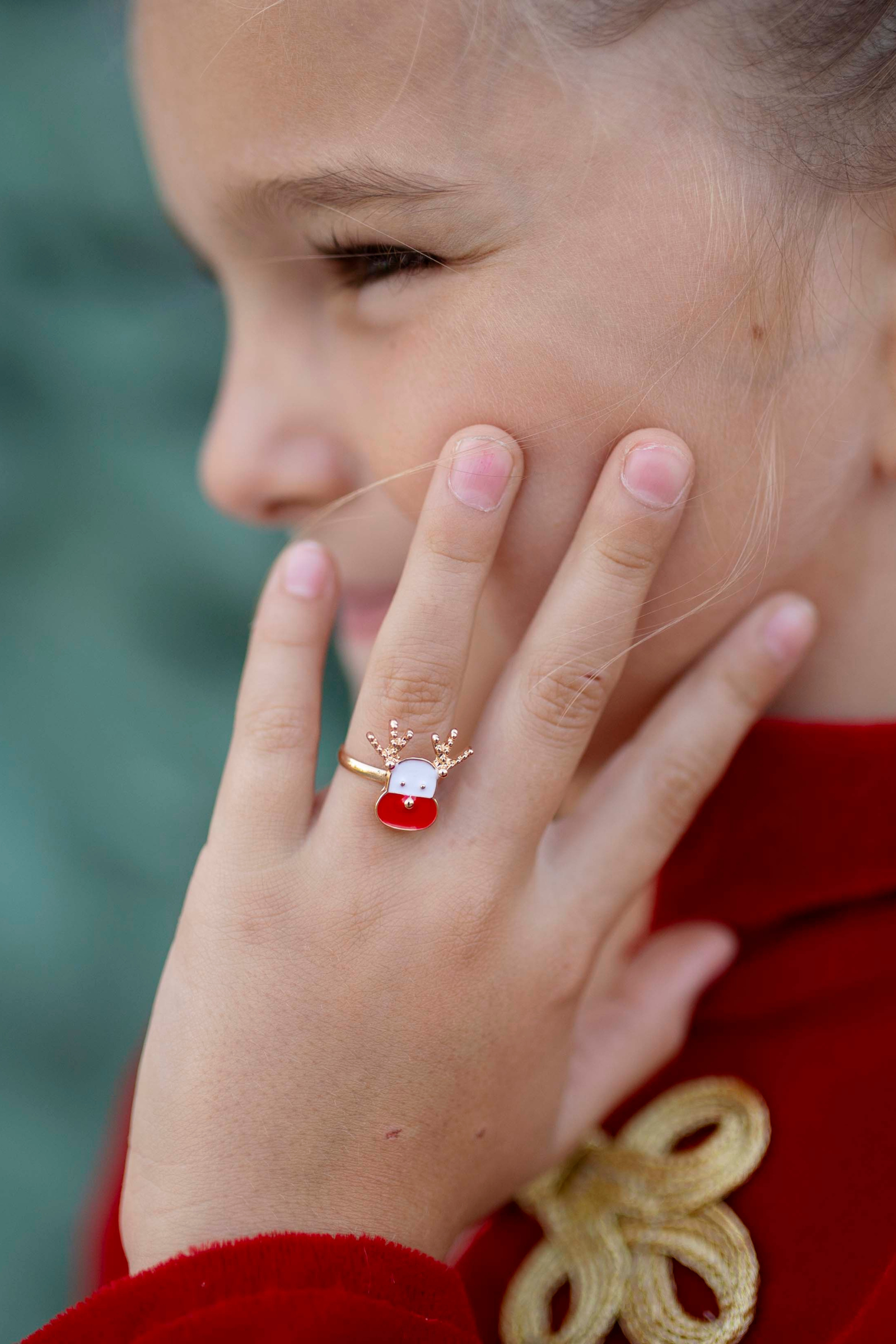 Christmas Tree Necklace & Rings