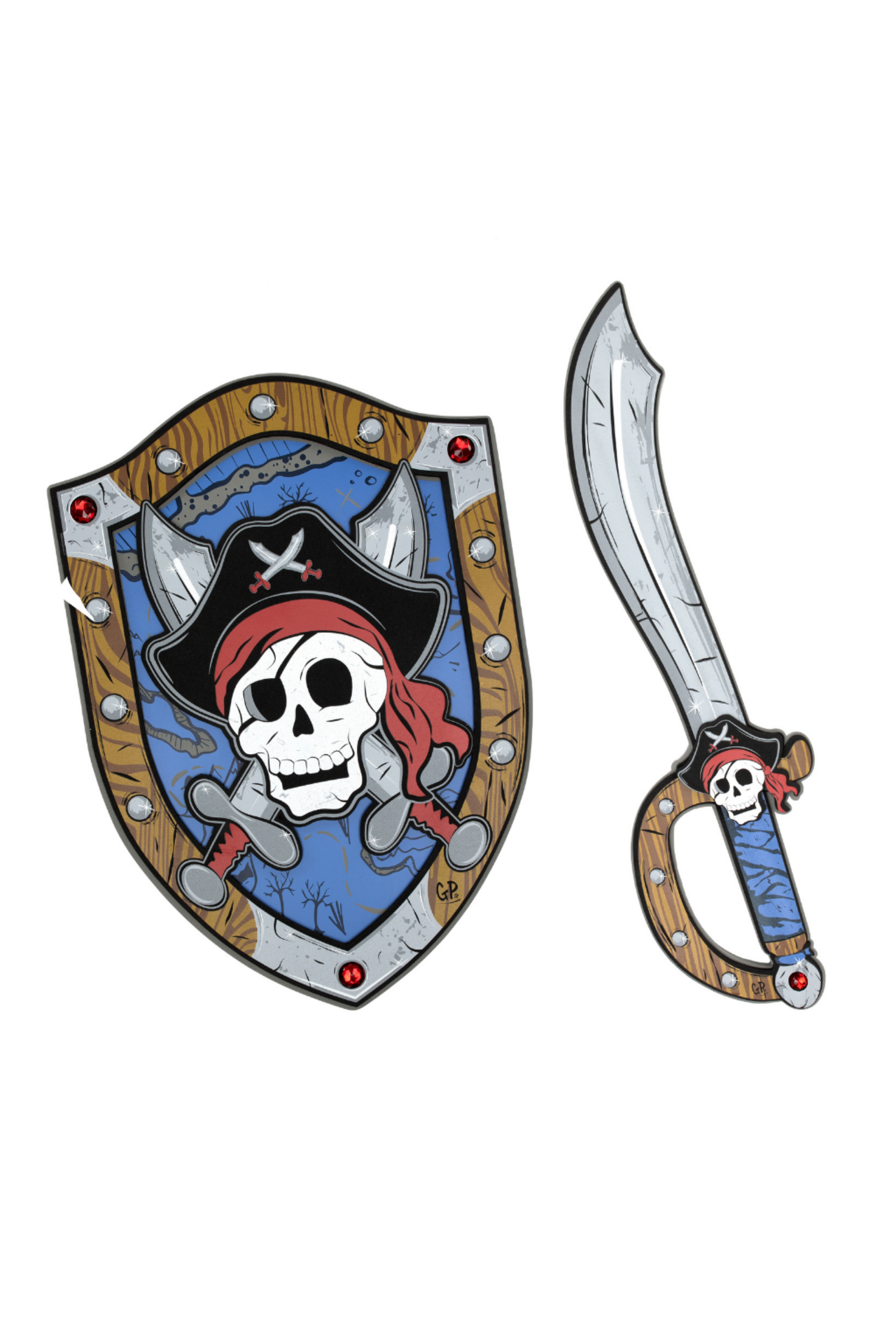Captain Skully Pirate EVA Shield