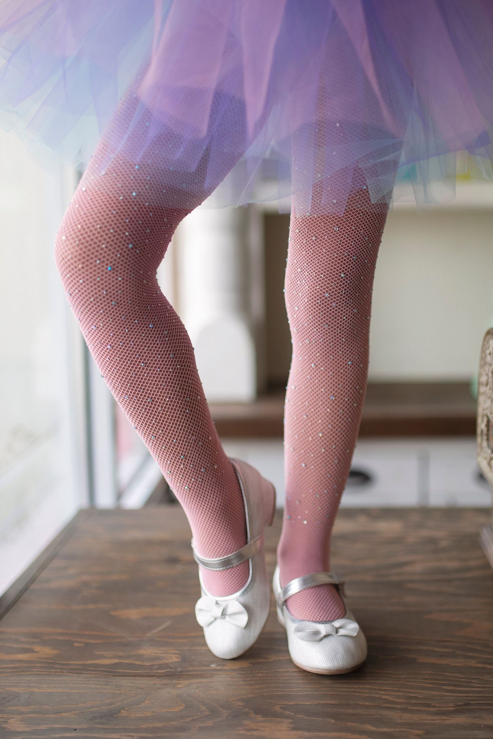 Rhinestone Tights