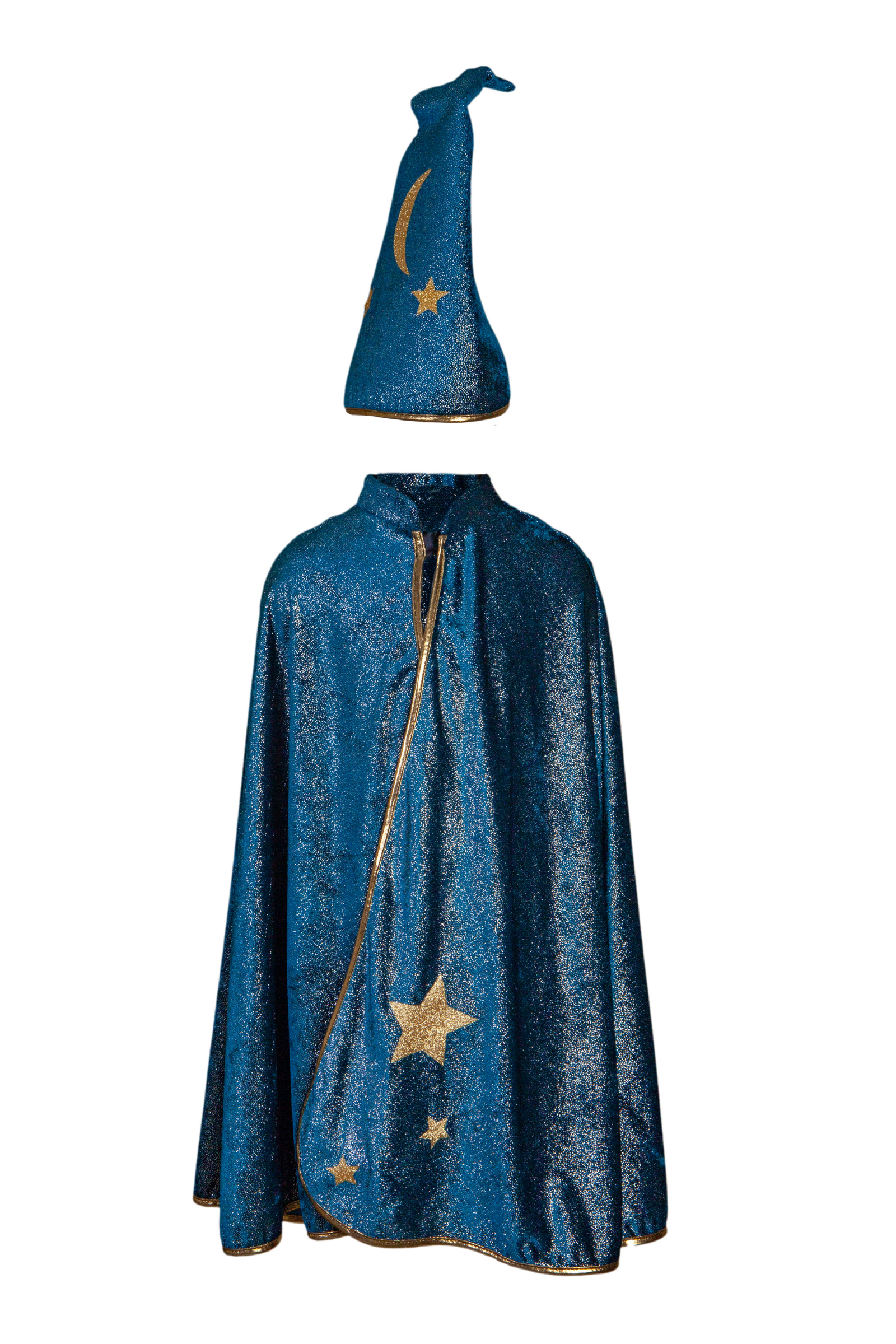 Starry Night Wizard Cape & Hat