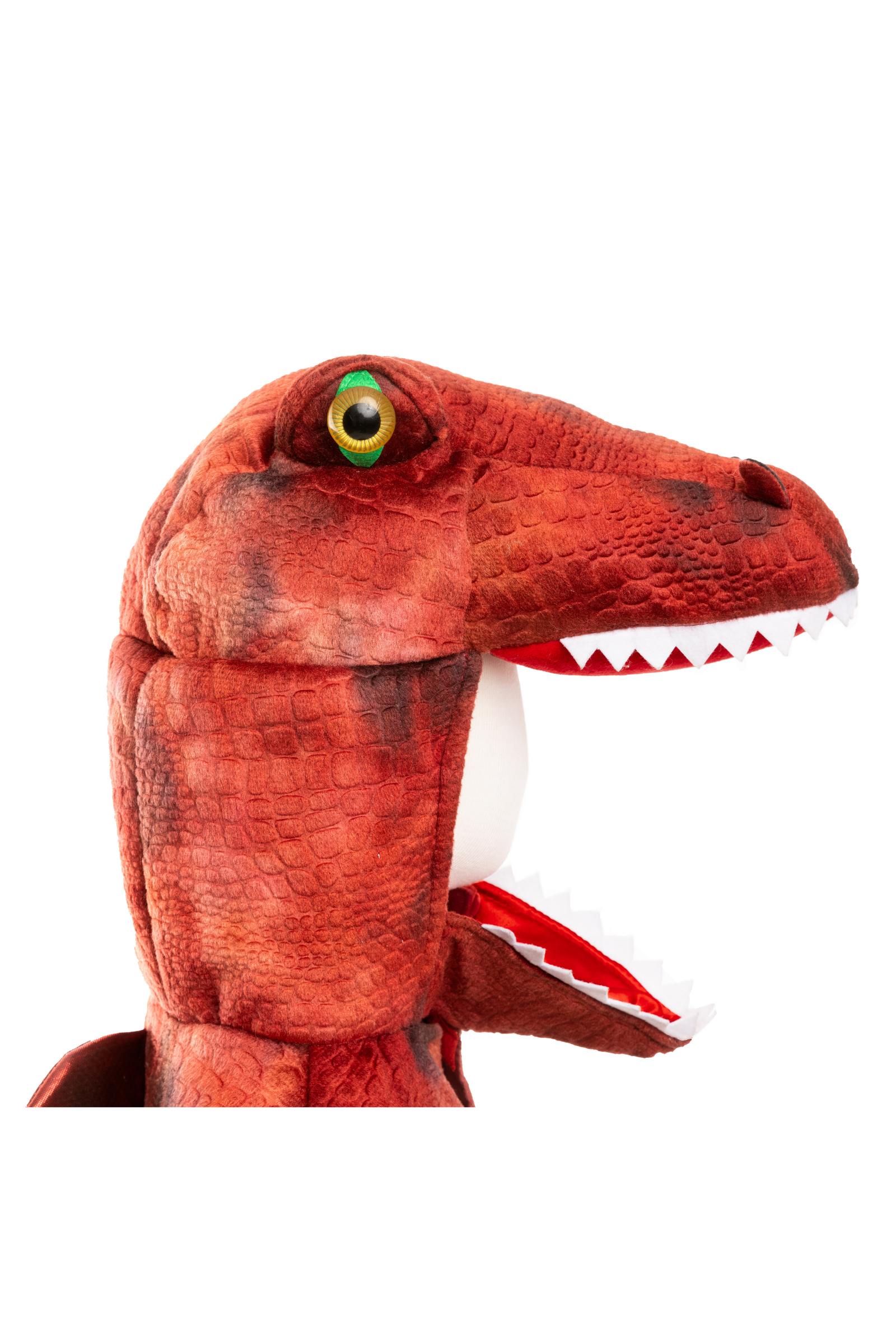 Red & Black Grandasaurus T-Rex Cape with Claws