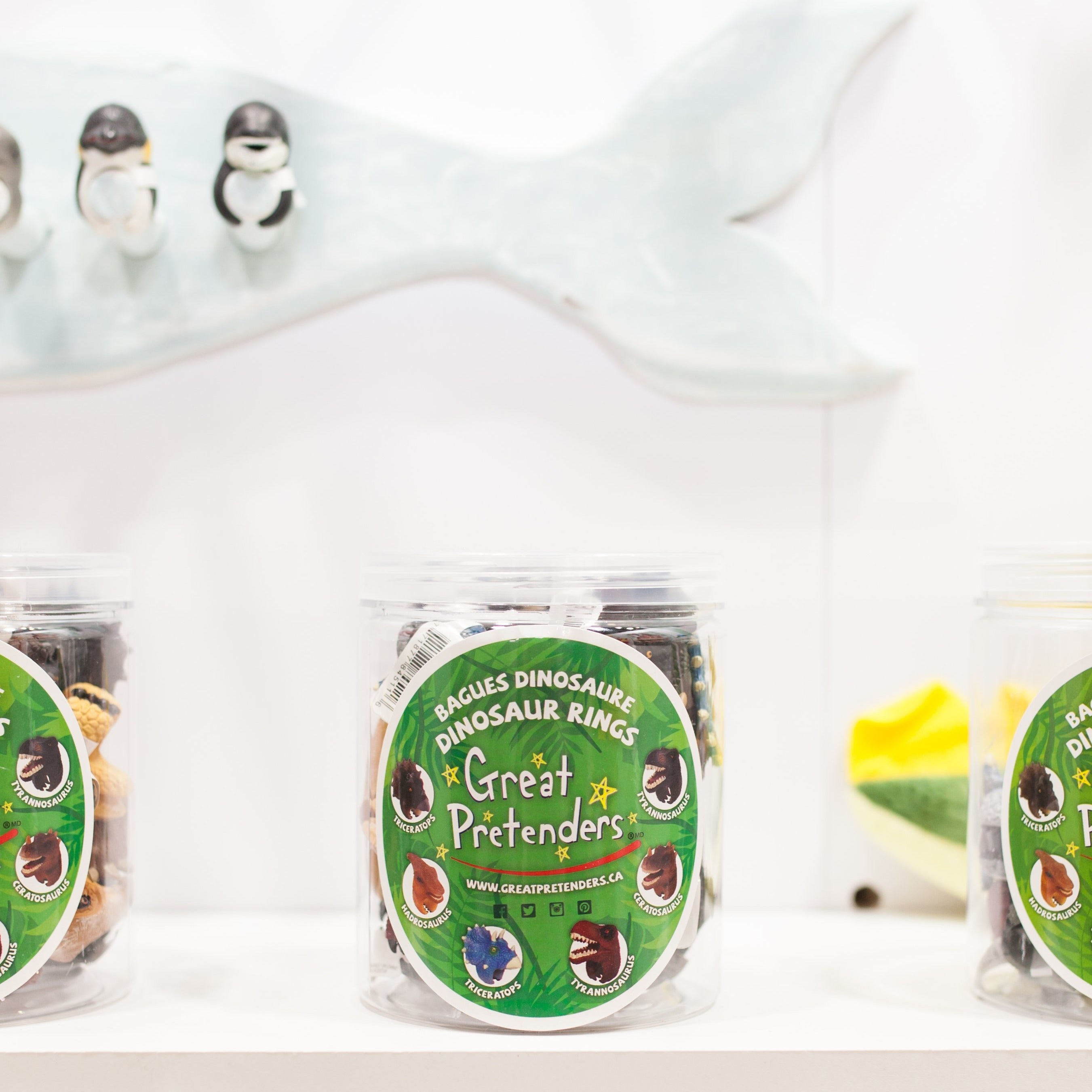 Animal Kingdom Rings : Dinosaur - 24pc Display