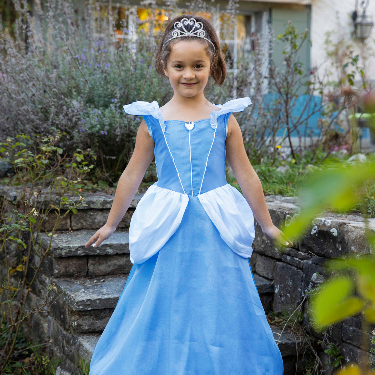 Princess cinderella dress for 2025 girl