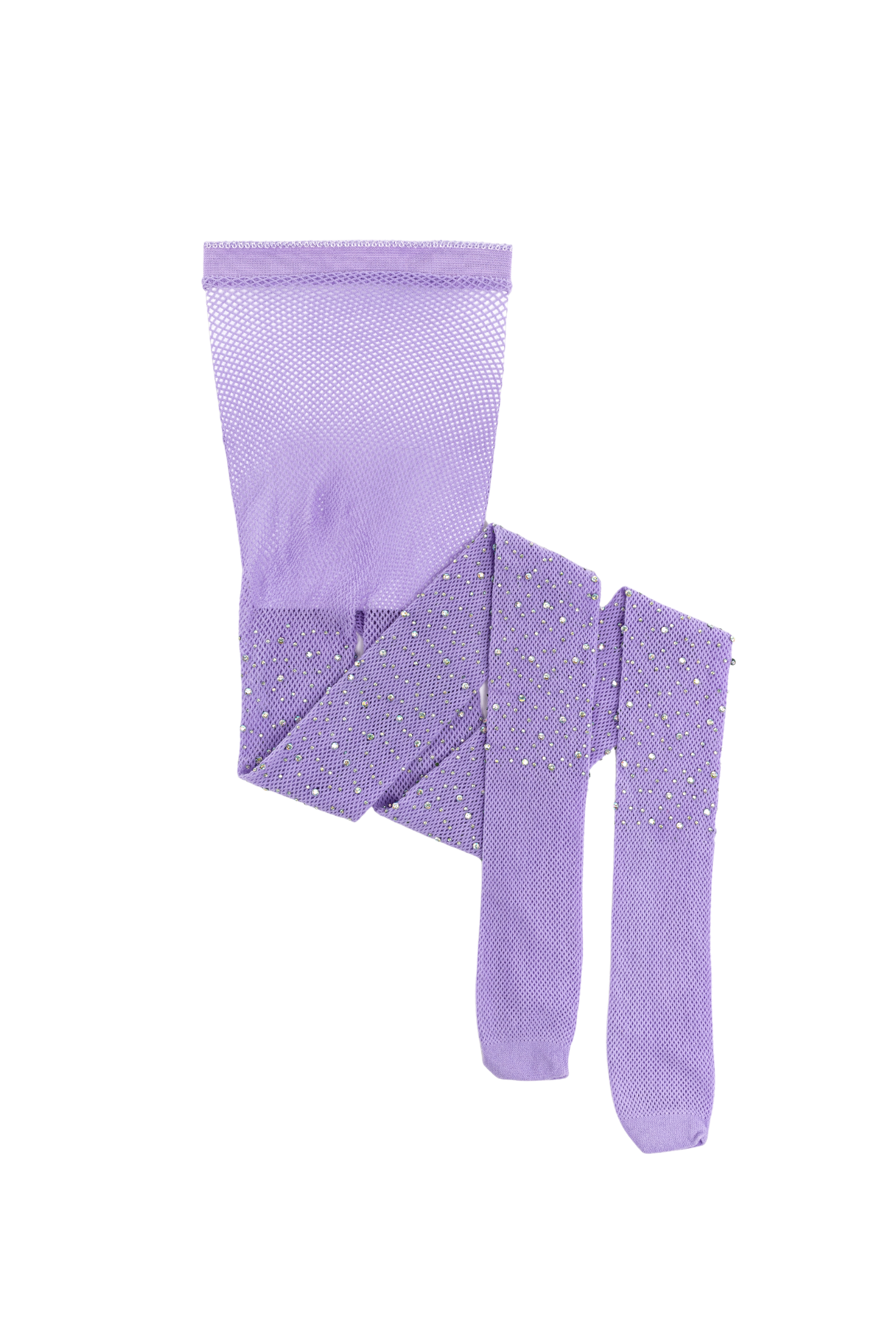 Girl's Purple Glitter Tights - Discontinued