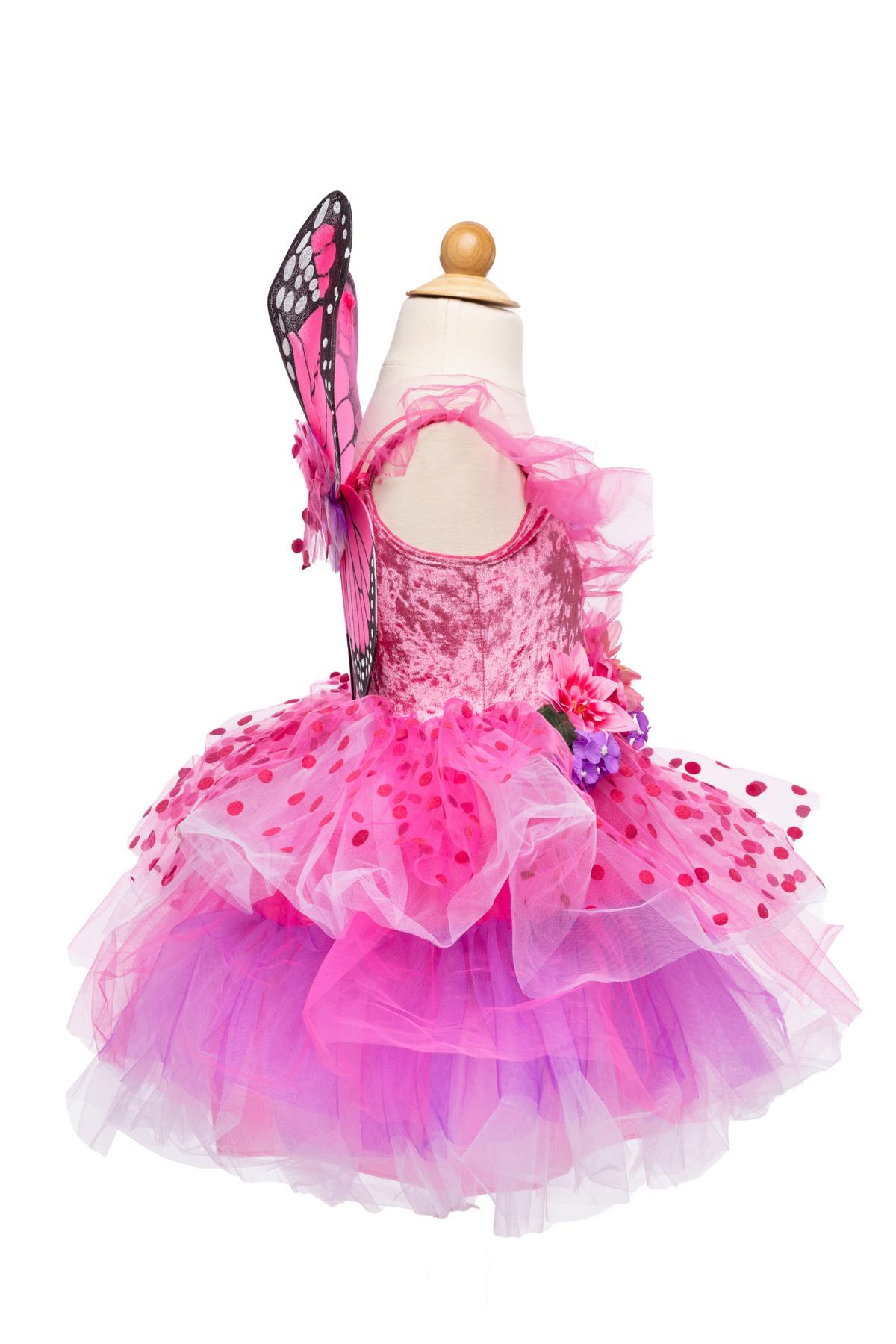 Pink Fairy Blooms Deluxe Dress with Wings main image 1