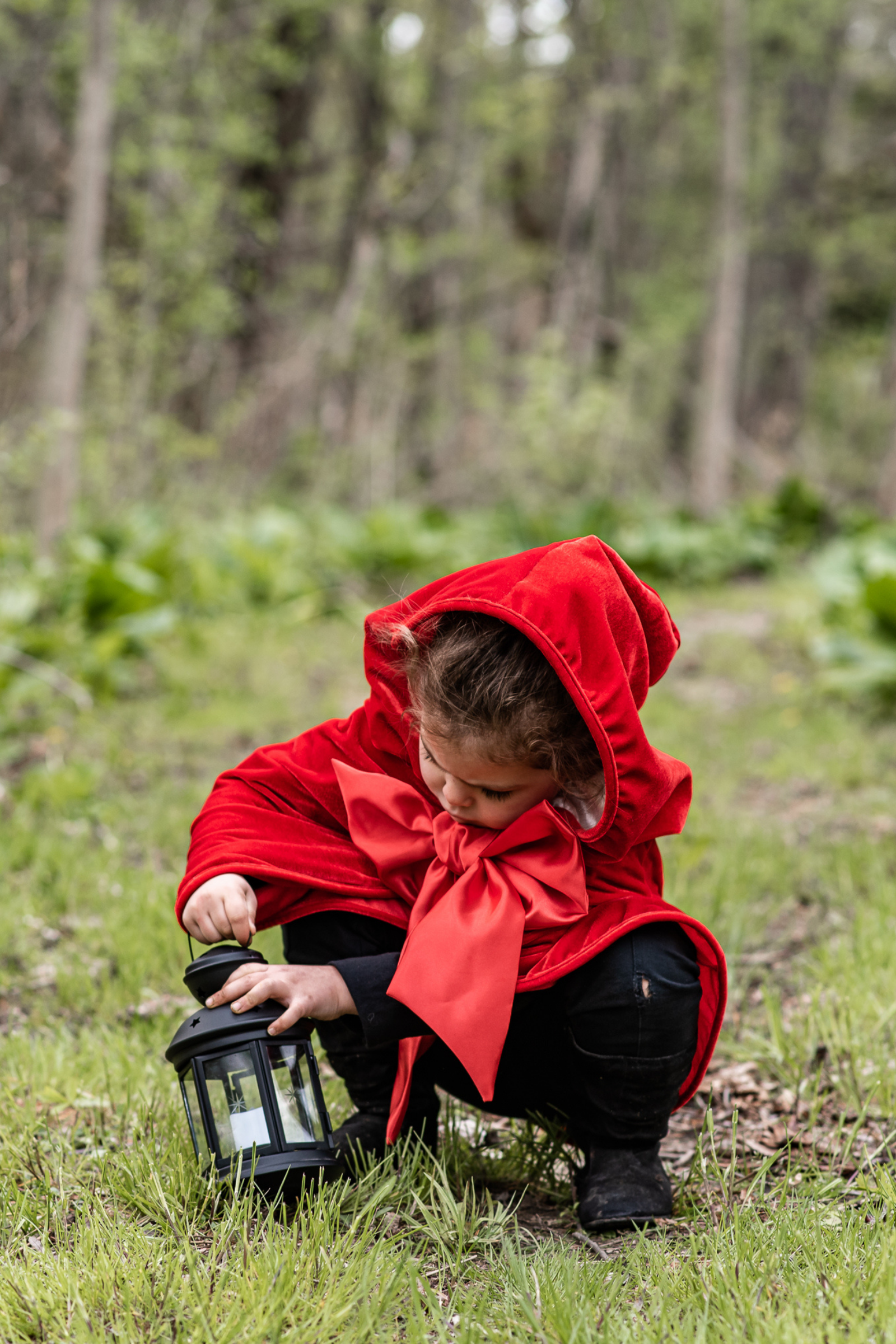 Woodland Storybook Little Red Riding Hood Cape