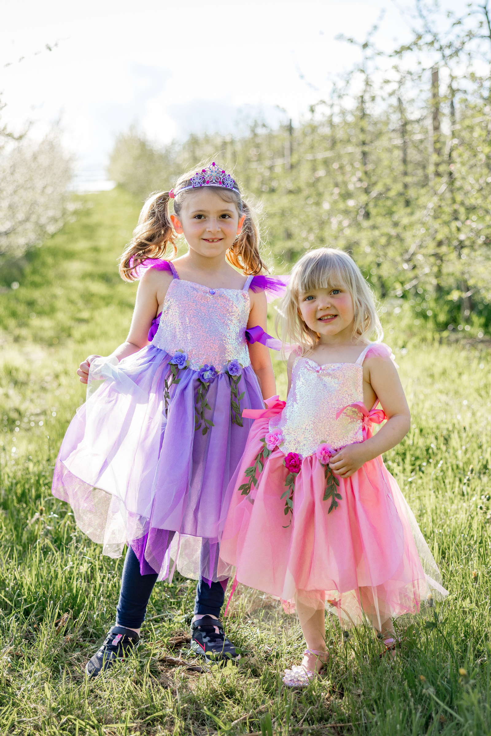 Lilac Sequins Forest Fairy Tunic