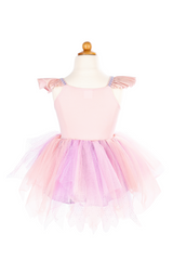 Pink Shimmer Unicorn Dress & Headband