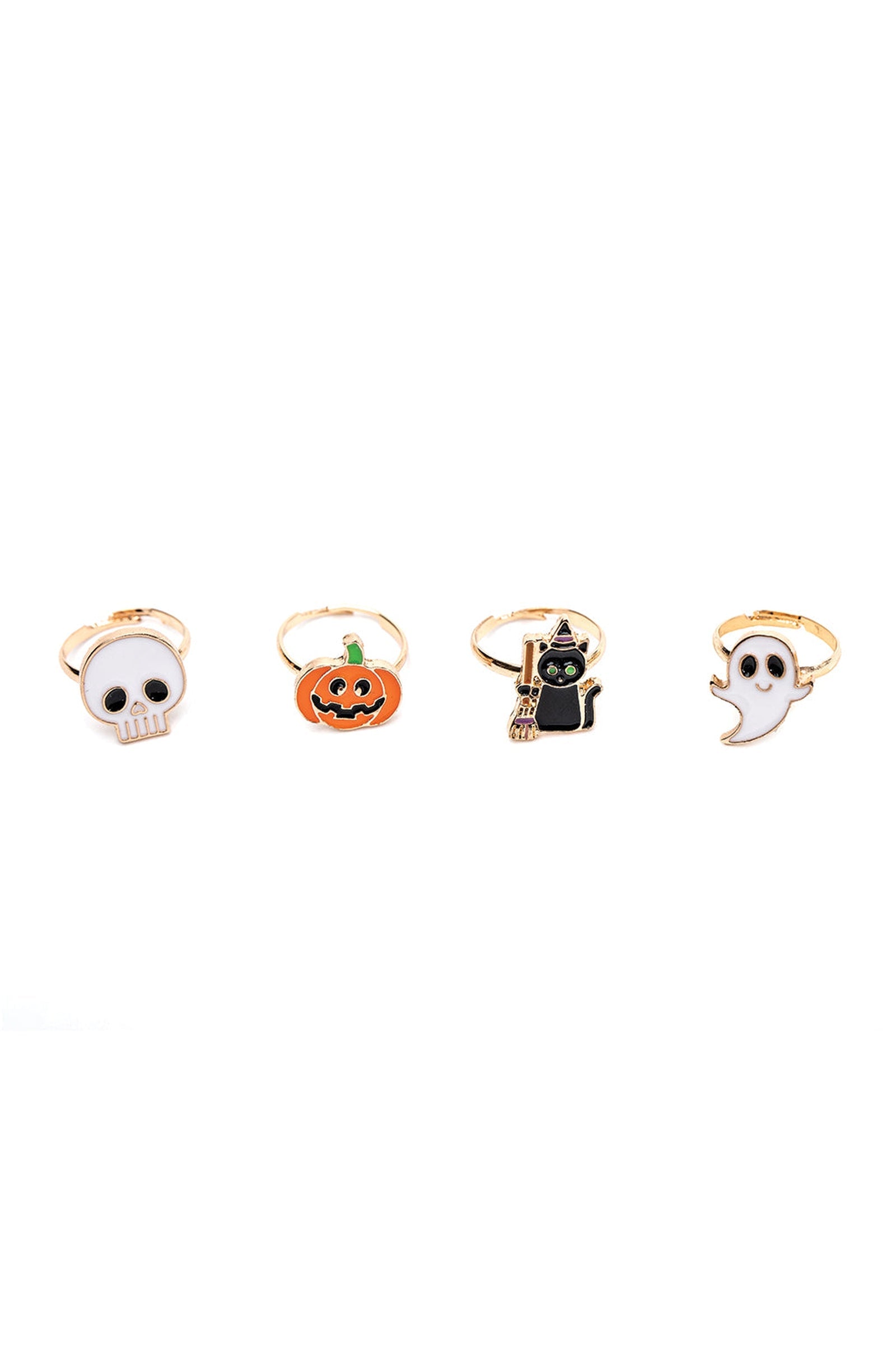 Spooky Wooky Halloween Rings, 24pc, Assorted
