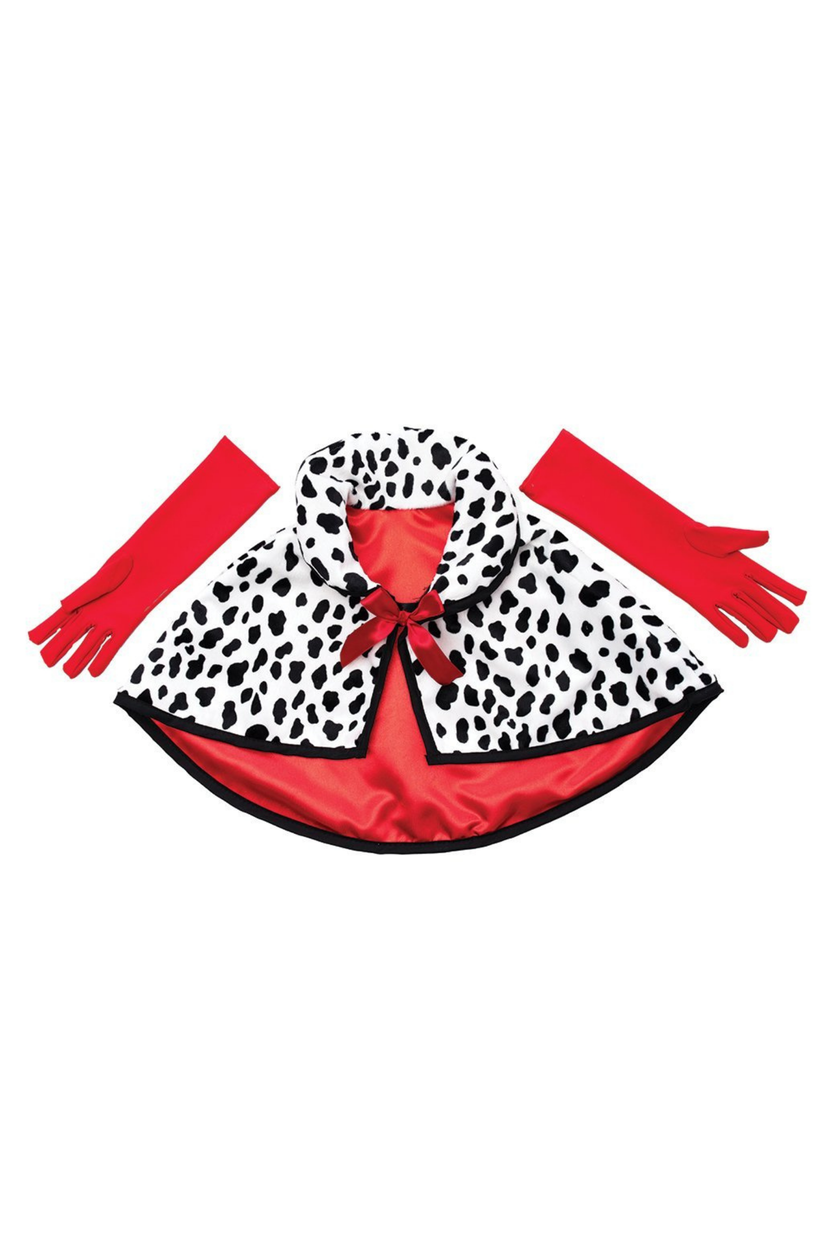 Ella De Vil Cape Gloves Wig