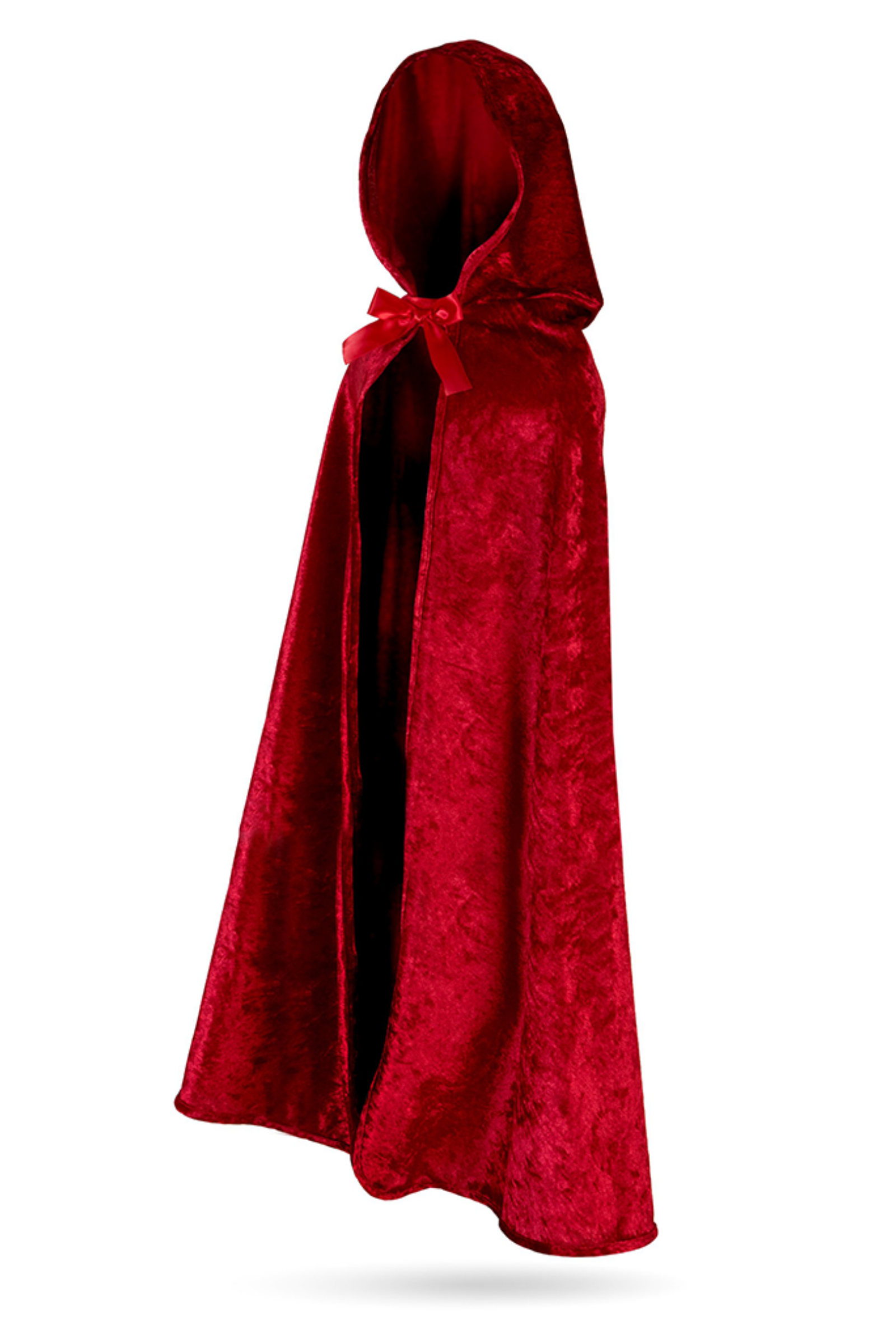 Red cape fancy hot sale dress