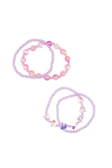 Boutique Shimmer Butterfly Bracelets, Assorted