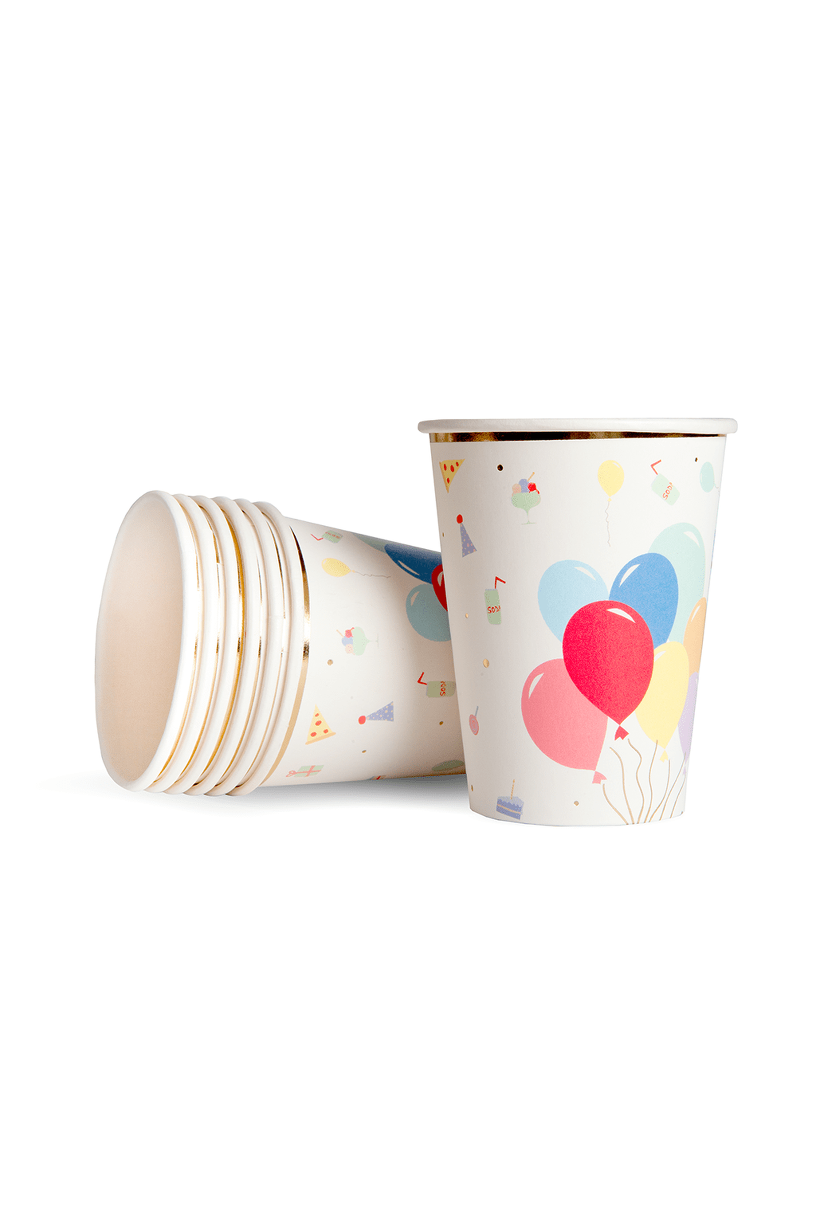 Cups - Party - Happy Birthday (8 pcs)