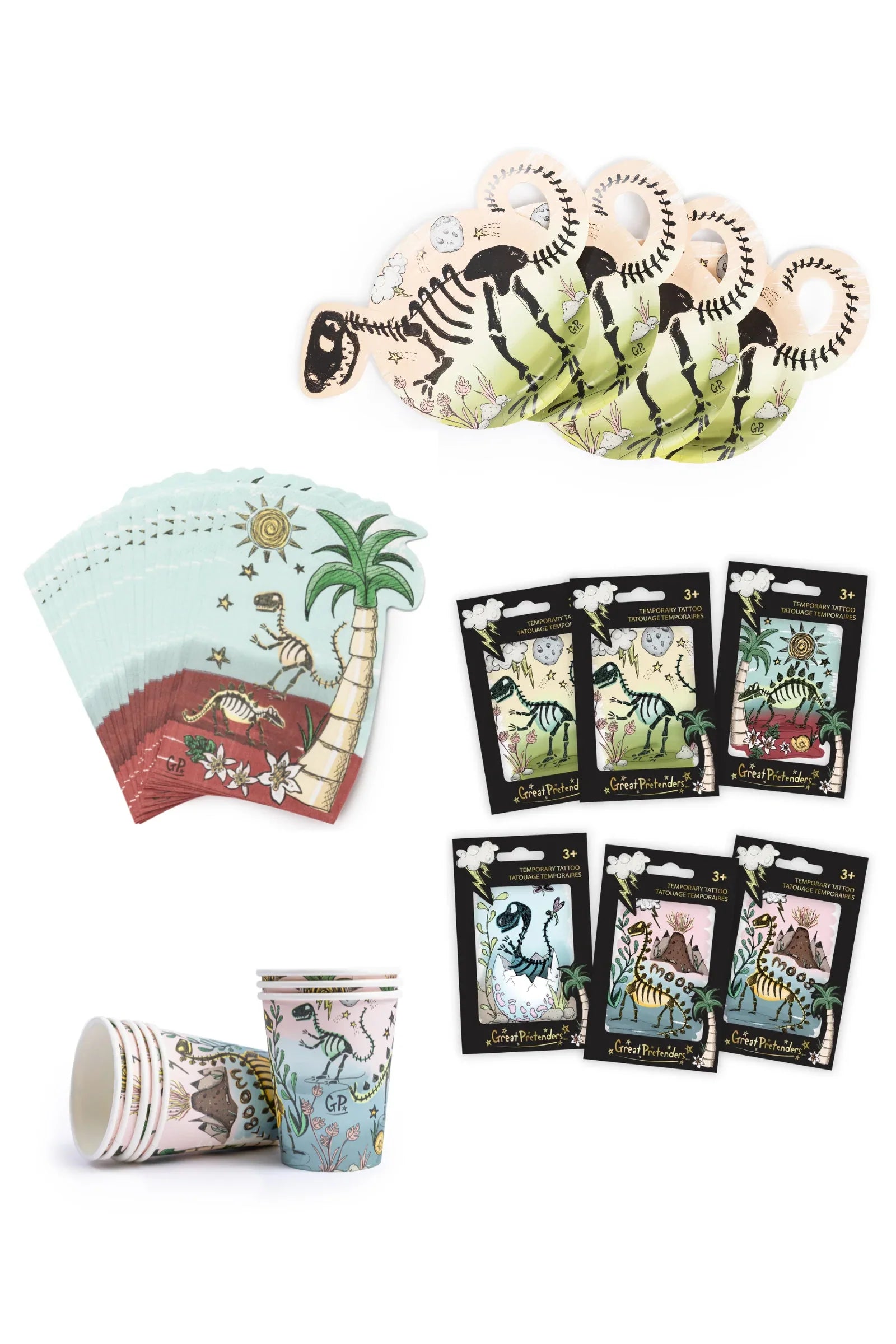 Roar-tastic Dinosaur Party Supply Bundle