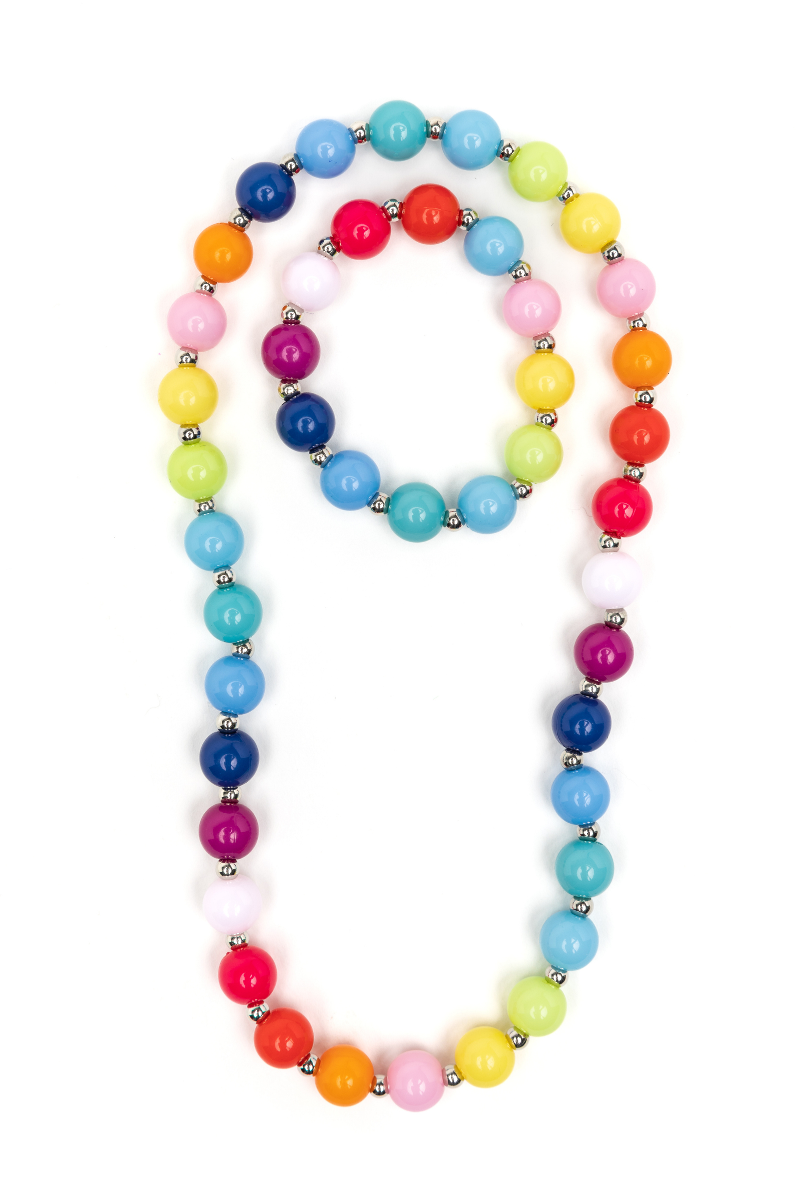 2-pack of colored bead necklaces