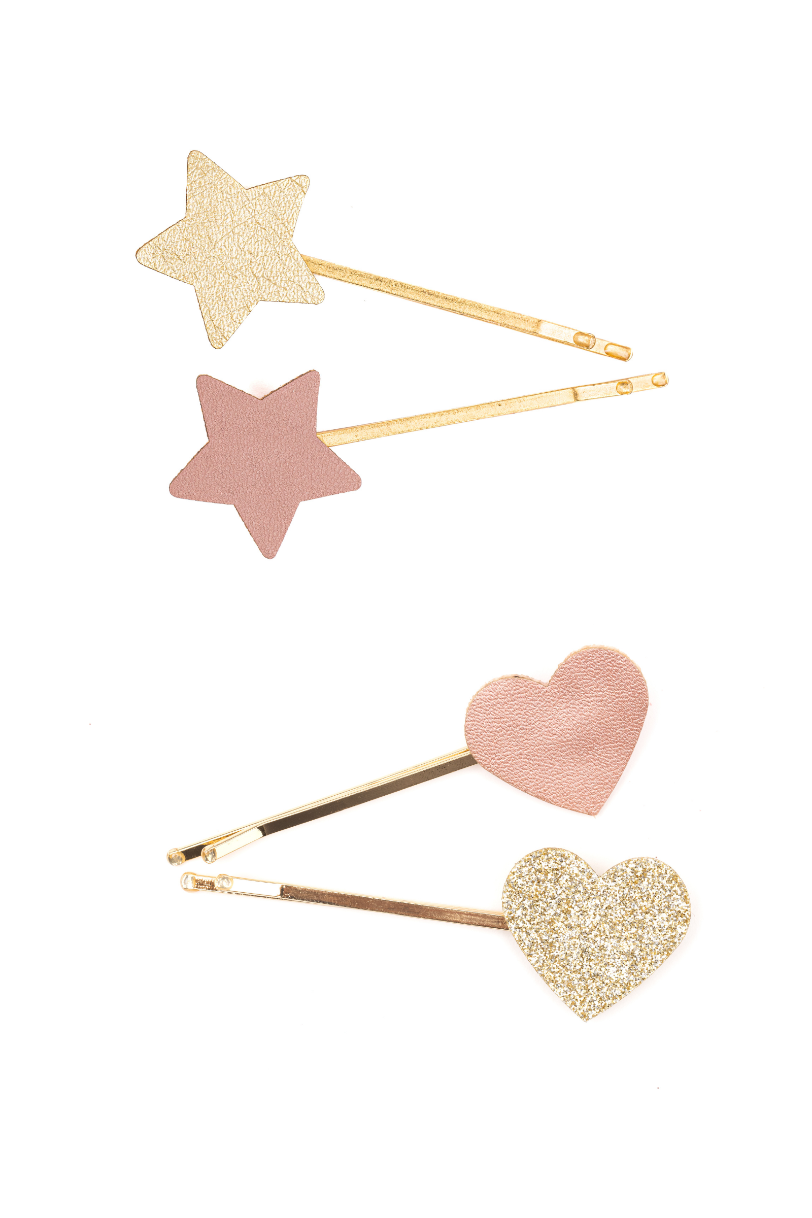 Boutique Matte Star Bobby Hairclips