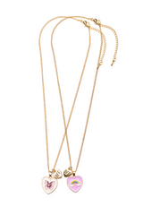 Rainbow Butterfly BFF Necklace, Assorted