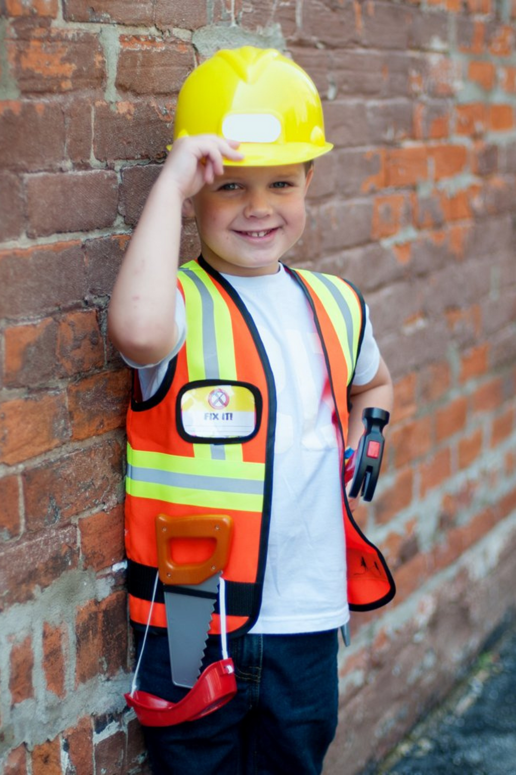 Children's construction hot sale worker costume