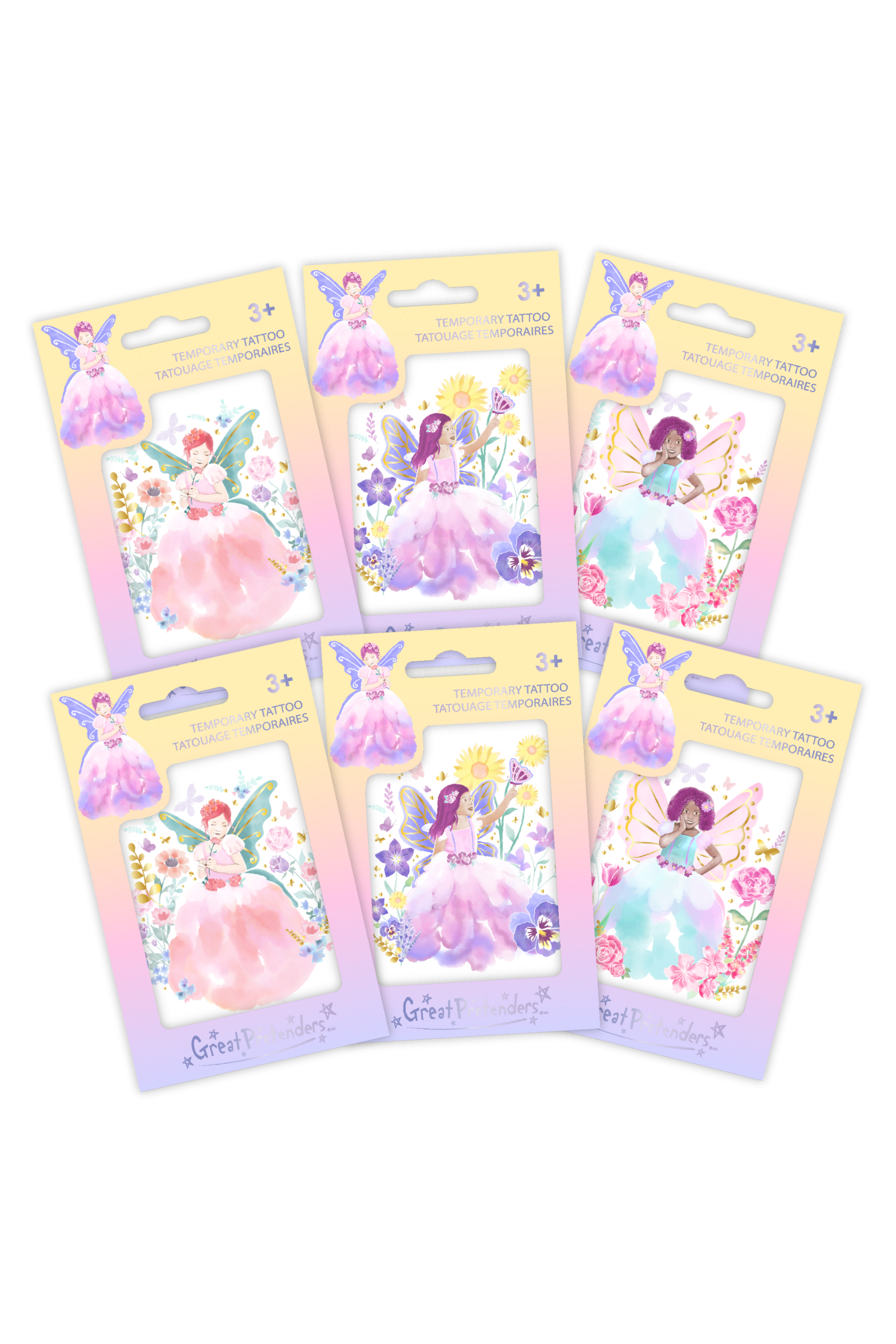 Butterfly Fairy Tattoo Assortment