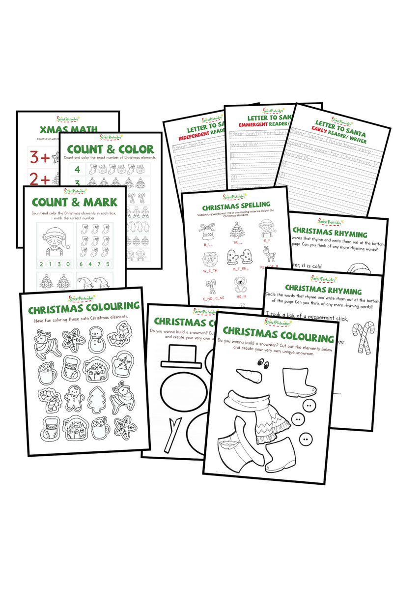 Holiday Themed Learning Materials